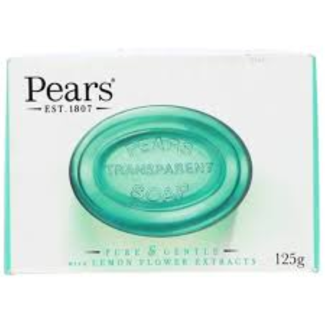 PEARS OIL CLEAR & GLOW LEMON FLOWER EXTRACT 4X125